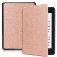 iMoshion Slim Hard Case Klapphülle Amazon Kindle Paperwhite 4 -Roségold