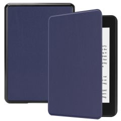 iMoshion Slim Hard Case Klapphülle Kindle Paperwhite 4 - Dunkelblau