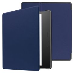 iMoshion Slim Hard Case Booktype Amazon Kindle Oasis 3 - Dunkelblau