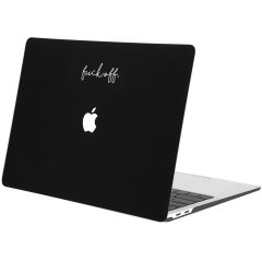 iMoshion Design Laptop Cover MacBook Pro 13 Zoll (2020) - Fuck Off