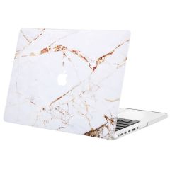 iMoshion Design Laptop Cover MacBook Pro 13 Zoll Retina -White Marble