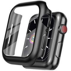 iMoshion Full Cover Hard Case für Apple Watch Series 4 / 5 / 6 / SE - 44 mm - Schwarz