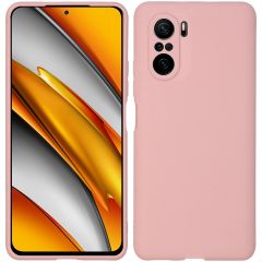 iMoshion Color TPU Hülle für das Xiaomi Poco F3 - Dusty Pink