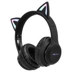 iMoshion Kids LED Light Cat Ear Bluetooth-Kopfhörer - Kinderkopfhörer - Schwarz
