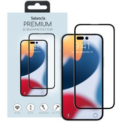 Selencia Premium Screen Protector aus gehärtetem Glas für das iPhone 14 Pro Max