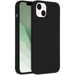 Accezz Liquid Silicone Backcover mit MagSafe für das iPhone 14 Plus - Schwarz