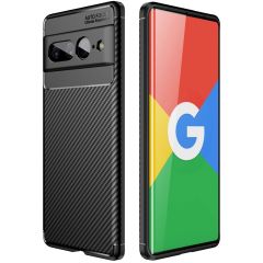 iMoshion Carbon-Hülle für das Google Pixel 7 Pro - Schwarz