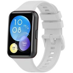 iMoshion Silikonarmband für das Huawei Watch Fit 2 - Weiß