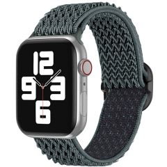 iMoshion Elastische Nylonarmband für das Apple Watch Series 1-8 / SE - 38/40/41mm - Dunkelgrau