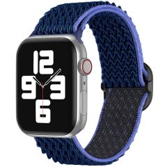 iMoshion Elastische Nylonarmband für das Apple Watch Series 1-8 / SE - 38/40/41mm - Dunkelblau