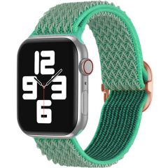iMoshion Elastische Nylonarmband für das Apple Watch Series 1-8 / SE - 38/40/41mm - Türkis