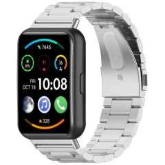 iMoshion Edelstahlarmband für das Huawei Watch Fit 2 - Silber