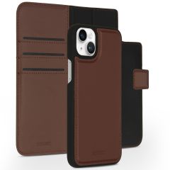 Accezz Premium Leather 2 in 1 Klapphülle für das iPhone 14 Plus - Braun