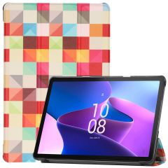 iMoshion Design Trifold Klapphülle für das Lenovo Tab M10 (3rd gen) - Farben