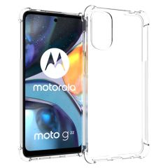 iMoshion Shockproof Case Motorola Moto G22 - Transparent