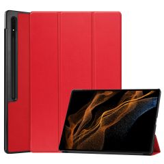iMoshion Trifold Bookcase für das Samsung Galaxy Tab S8 Ultra - Rot