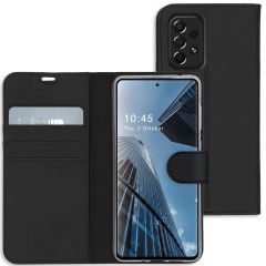 Accezz Wallet TPU Booklet für das Samsung Galaxy A73 - Schwarz