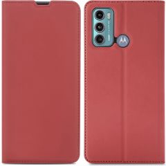 iMoshion Slim Folio Klapphülle für das Motorola Moto G60 - Rot