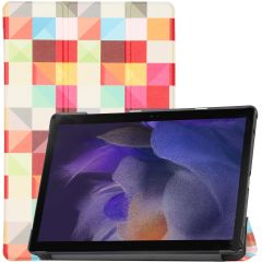 iMoshion Design Trifold Klapphülle für das Samsung Galaxy Tab A8 - Colors