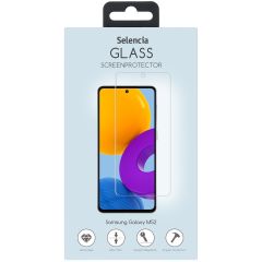 Selencia Displayschutz aus gehärtetem Glas für das Samsung Galaxy M52