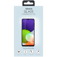 Selencia Displayschutz aus gehärtetem Glas für das Samsung Galaxy M22