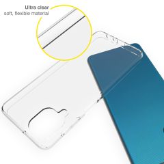 Accezz TPU Clear Cover für das Samsung Galaxy M22 - Transparent