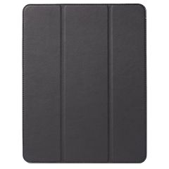 Decoded Leather Slim Cover für das iPad Pro 12.9 (2018 / 2020 / 2021) - Schwarz
