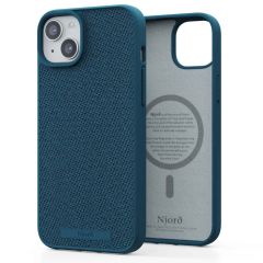 Njorð Collections Fabric MagSafe Case für das iPhone 15 Plus - Deep Sea