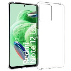 Accezz TPU Clear Cover für das Xiaomi Redmi Note 12 - Transparent