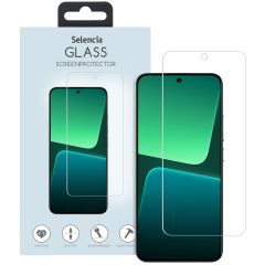 Selencia Displayschutz aus gehärtetem Glas für das Xiaomi 13 / 14