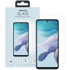 Selencia Displayschutz aus gehärtetem Glas für das Motorola Moto G53