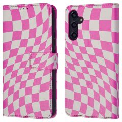 iMoshion ﻿Design Klapphülle für das Samsung Galaxy A14 (5G/4G) - Retro Pink