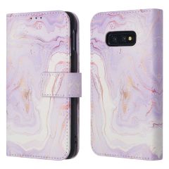 iMoshion ﻿Design Klapphülle für das Samsung Galaxy S10e - Purple Marble