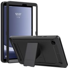 Accezz Robustes Back Case für das Samsung Galaxy Tab A9 8.7 Zoll - Schwarz