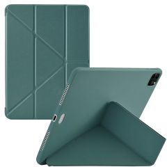 iMoshion Origami Klapphülle für das iPad Air 5 (2022) / Air 4 (2020) / Pro 11 (2018 / 2020 / 2021 / 2022) - Dunkelgrün