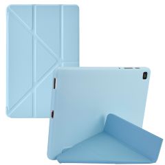 iMoshion Origami Klapphülle für das Samsung Galaxy Tab S6 Lite / Tab S6 Lite (2022) / Tab S6 Lite (2024) - Hellblau