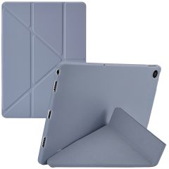 iMoshion Origami Klapphülle für das Lenovo Tab M10 Plus (3rd gen) - Dark Lavender