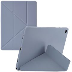 iMoshion Origami Klapphülle für das Lenovo Tab P12 - Dark Lavender