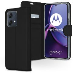 Accezz Wallet TPU Klapphülle für das Motorola Moto G84 - Schwarz