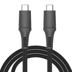 iMoshion USB-C-auf-USB-C-Kabel – 100 Watt – 2 Meter – Schwarz