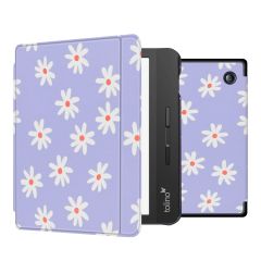 iMoshion Design Slim Hard Case Sleepcover mit Stand für das Tolino Vision 5 - Flowers Distance
