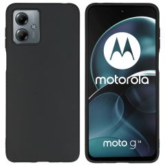 iMoshion Color TPU Hülle für das Motorola Moto G14 - Schwarz