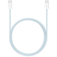 iMoshion USB-C-zu-USB-C-Kabel – Geflochten – 2 Meter – Blau