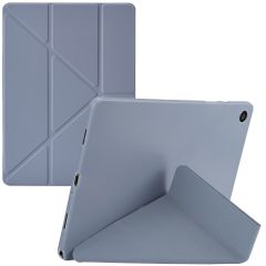 iMoshion Origami Klapphülle für das Samsung Galaxy Tab A9 Plus - Dark Lavender
