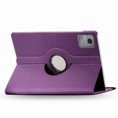 iMoshion 360° drehbare Klapphülle für das Lenovo Tab M11 - Violett