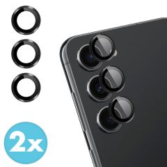 iMoshion 2er-Pack Objektivschutz für Kamera für das Samsung Galaxy S24 - Schwarz