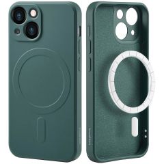 iMoshion Color Back Cover mit MagSafe für das iPhone 13 Mini - Dunkelgrün