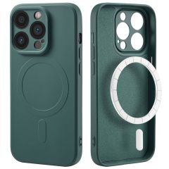 iMoshion Color Back Cover mit MagSafe für das iPhone 14 Pro - Dunkelgrün