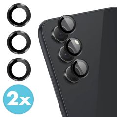 iMoshion 2er-Pack Objektivschutz für Kamera für das Samsung Galaxy A55 - Schwarz