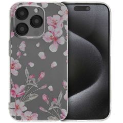 iMoshion Design Hülle für das iPhone 15 Pro - Blossom